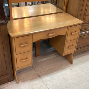 Smooth Block Wooden Desk