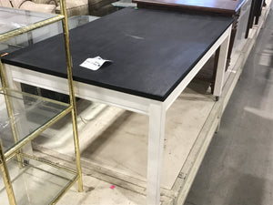 Rolling Table With Black Top