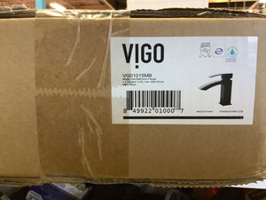 Vigo Satro Single Hole Bathroom Faucet