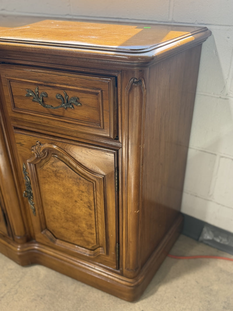Vintage Traditional Buffet with Carved Details