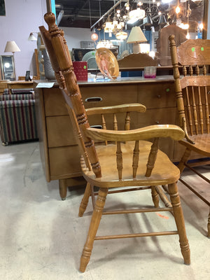 Craved Wooden Chairs