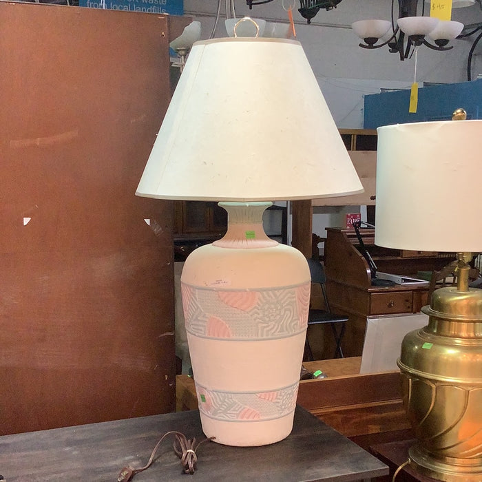Coloured Ceramic Table Lamp