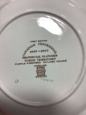 Canadian Centennial Plates