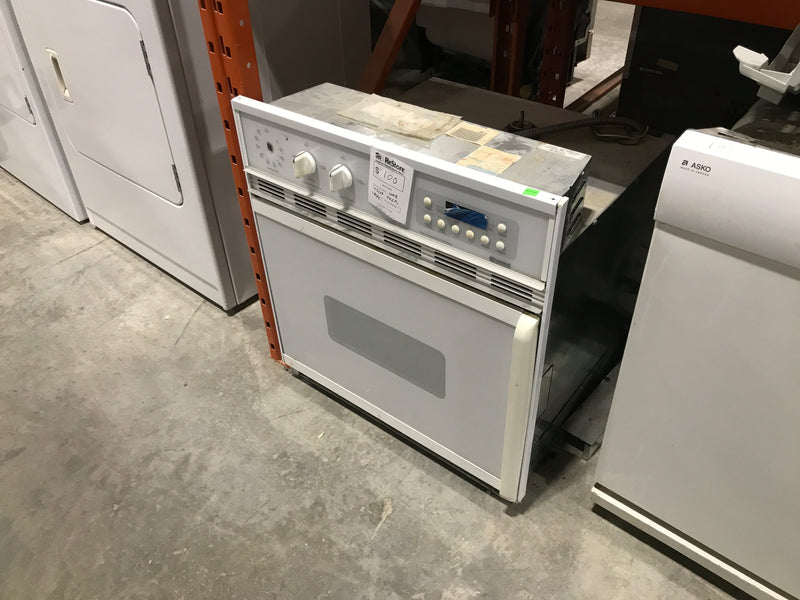 Wall insert oven, white