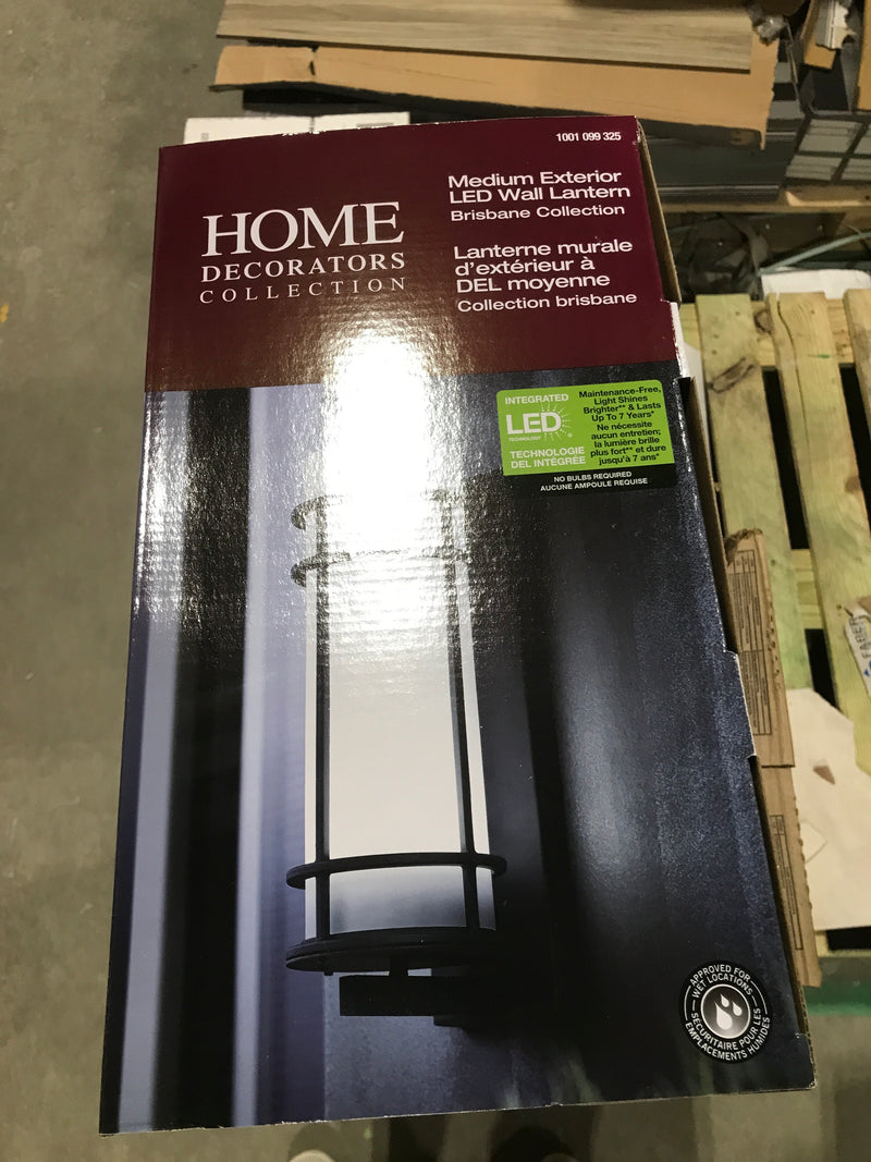 Home Decorators Collection Medium Exterior LED Lantern Brisbane Collection