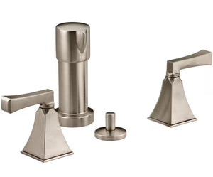 Memoirs Stately Bidet Faucet with Deco Lever Handles