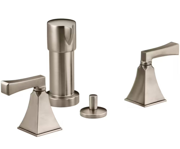 Memoirs Stately Bidet Faucet with Deco Lever Handles