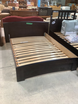 Dark Modern Bed Frame