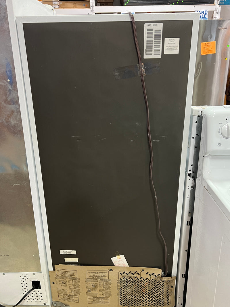 White GE Refrigerator