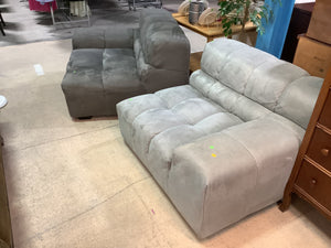 Grey Sectional Piece