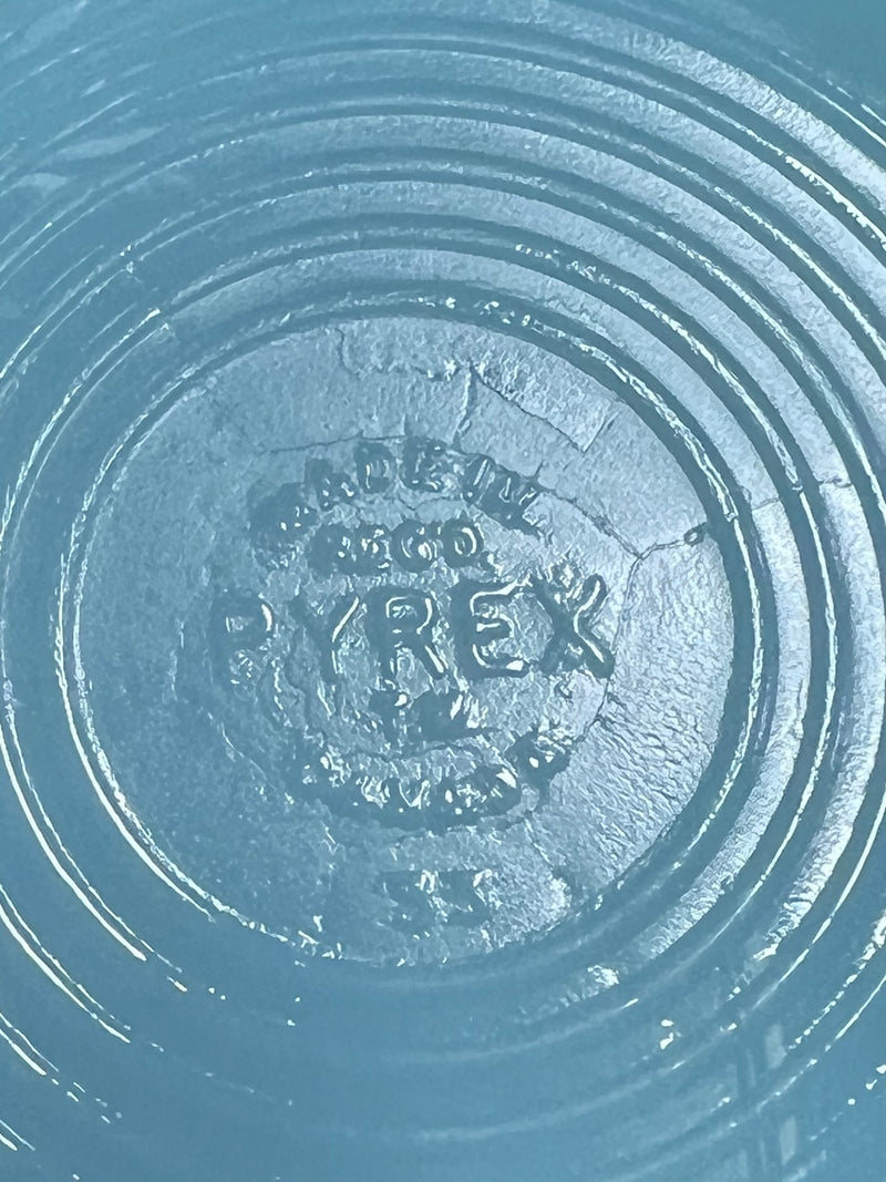Vintage Canadian Pyrex Robin Egg Blue King’s Crown / Pie Crust Dinnerware Set – 19 Pieces