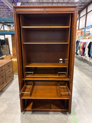 Traditional Computer Armoire