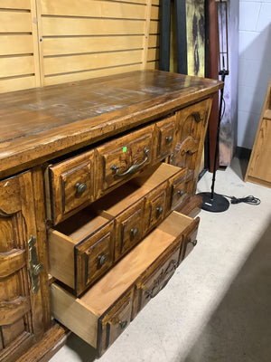 Solid Oakwood Side Table