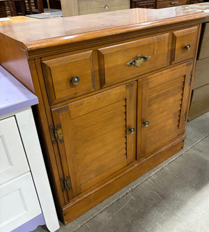 Narrow Side Board w/ Drawer + Cabinet