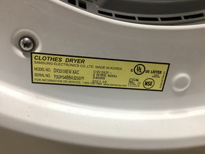 White Samsung Dryer