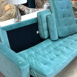 Teal Sofa