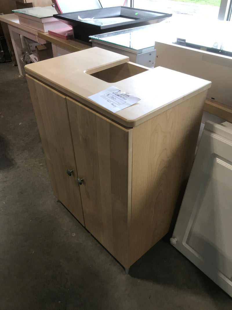 Short Tanned Bathroom Vanity