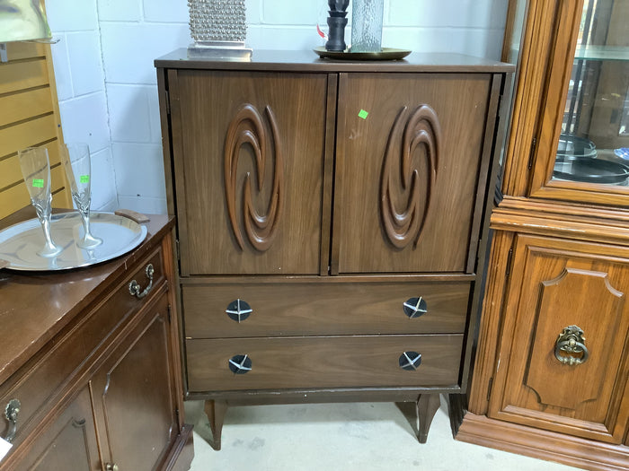 Dark Brown Storage Cabinet