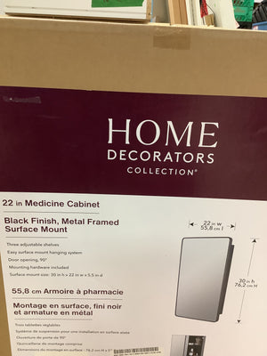 Metal Framed Surface Mount