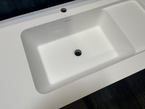 White Floating Vanity 40”/47”/63”