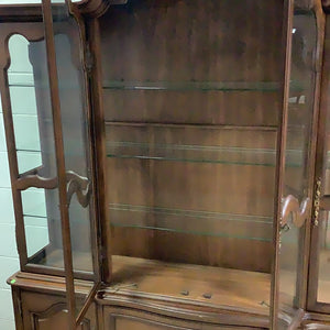 Beveled Buffet and Hutch