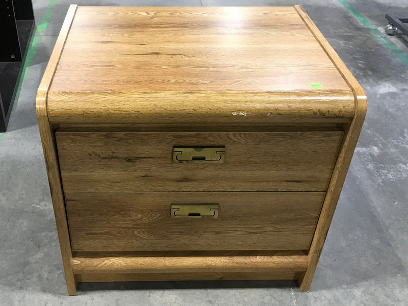Nightstand with two drawers