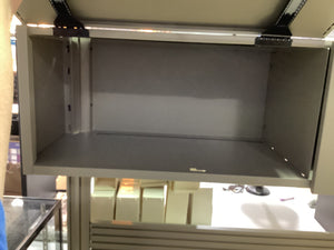 Large Desk w/ Overhead Storage