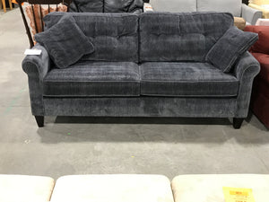 Charcoal Corduroy LazyBoy Loveseat
