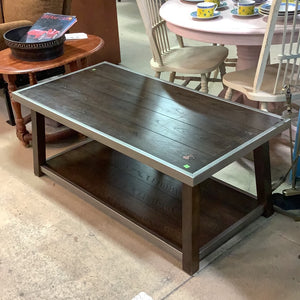 Silver Accent Coffee Table