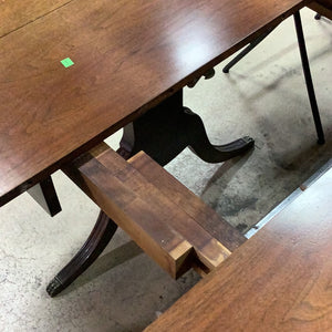 Claw Foot Folding Dining Table