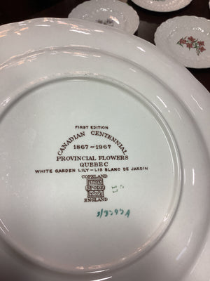 Canadian Centennial Plates