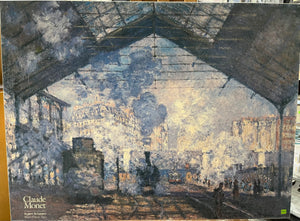 Claude Monet – La Gare Saint-Lazare Art Print (Musée d’Orsay, Paris)