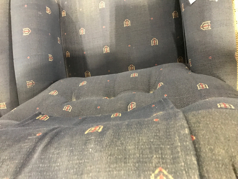 Blue Recliner Arm-Chair