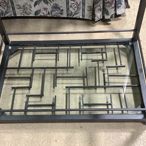 Art Deco Glass Wine Table