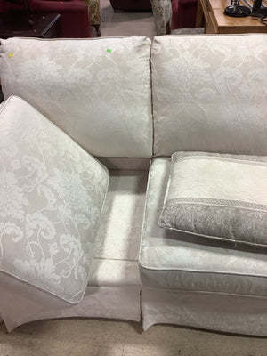 White Leaf 3-Seater