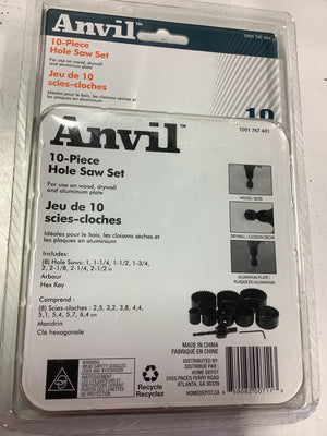 Anvil Hole-Saw Set