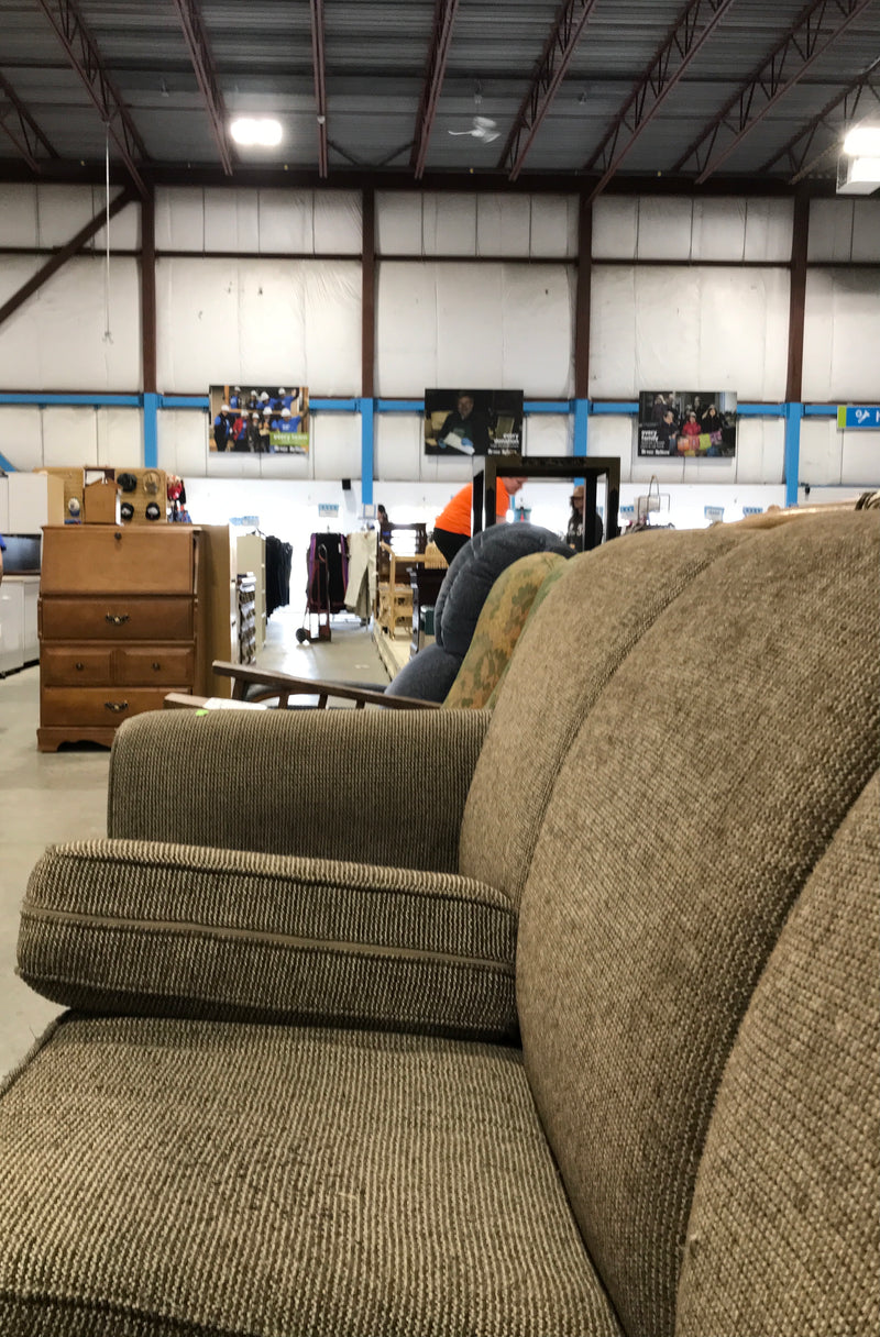 Green 3-Seater Sofa