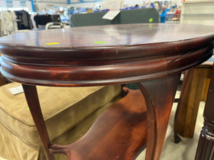 Vintage Oval Side Table