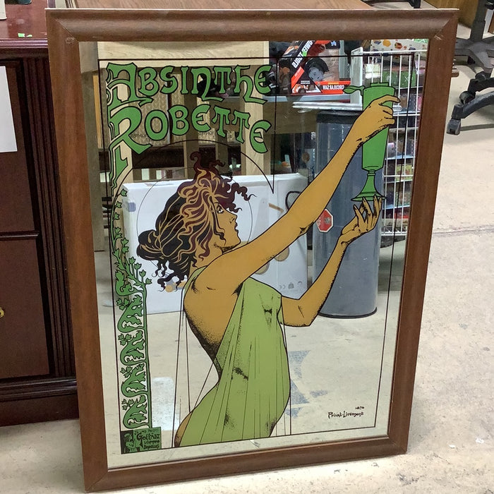 Vintage Art Mirror