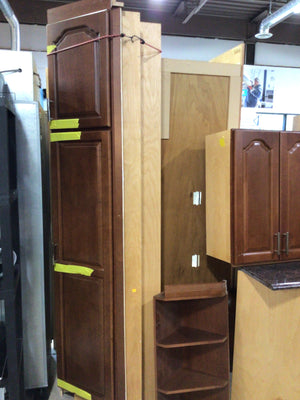 Maple Brown Complete Kitchen with Granite Countertops