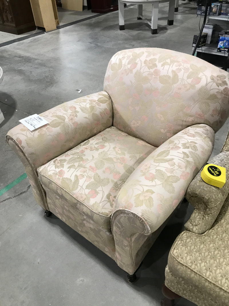 Strawberry Patterned Armchair