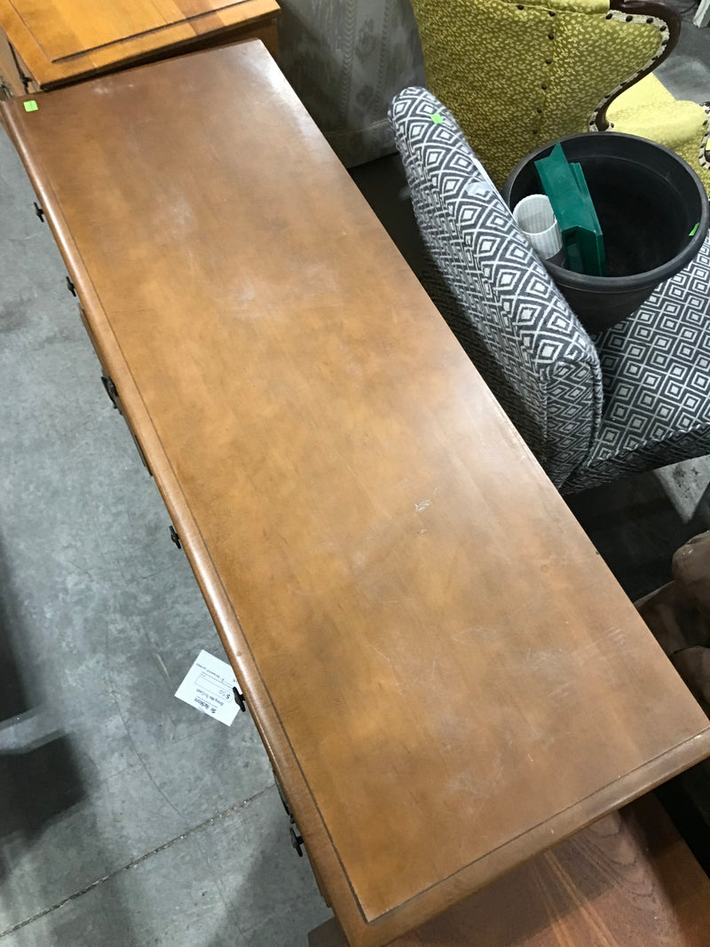 7 Drawer Wooden Desk
