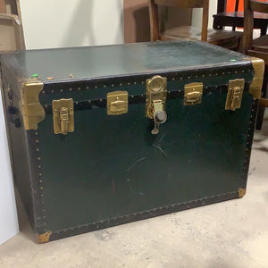 Brass Braced Trunk