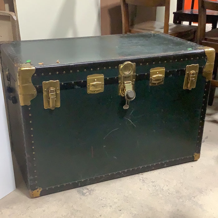 Brass Braced Trunk