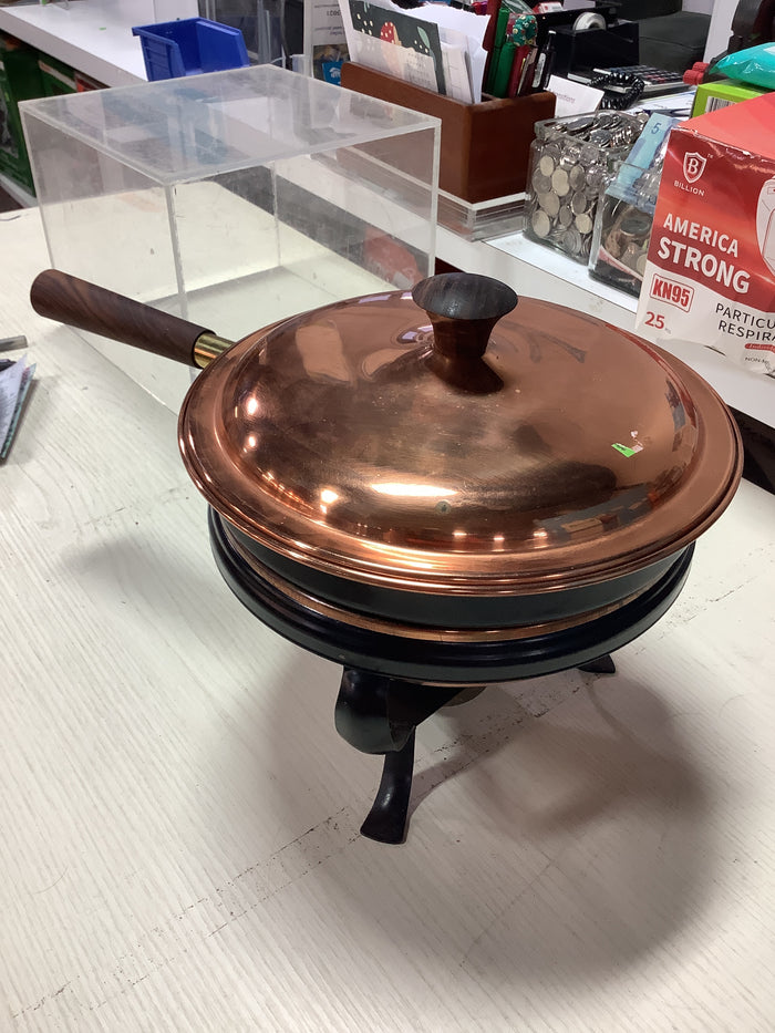 Copper Pot with Brazier