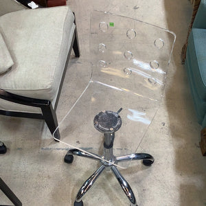 Clear Acrylic Office Chair