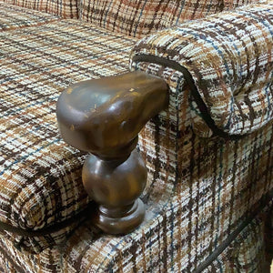 Multicoloured Plaid Sofa
