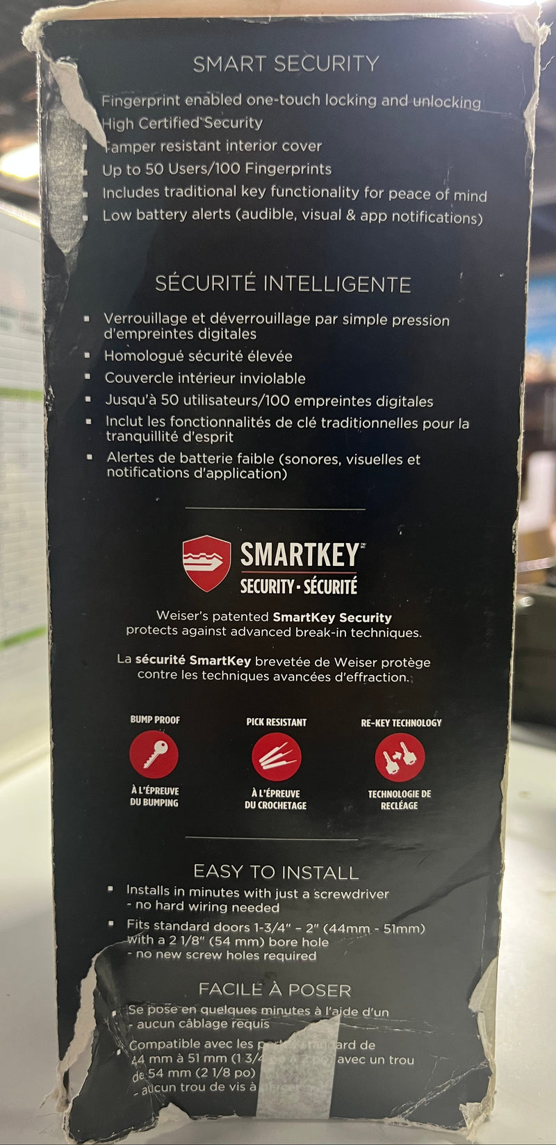 Halo Fingerprint Smart Lock
