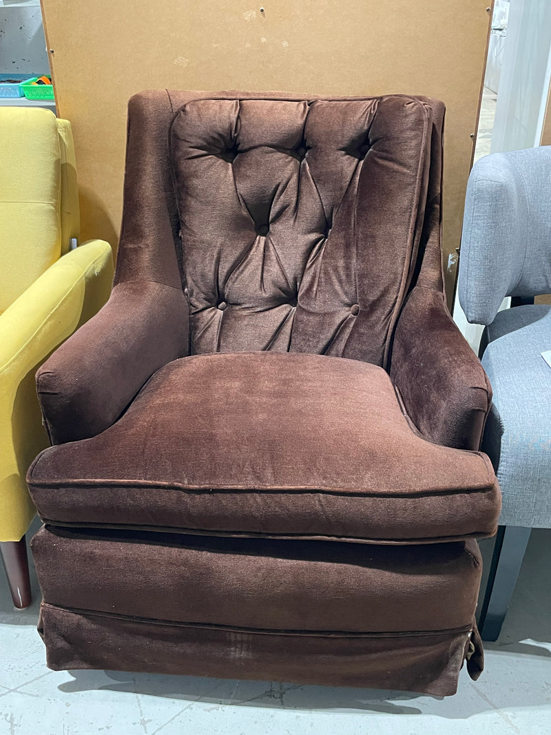 Vintage Mid-century Swivel Armchair