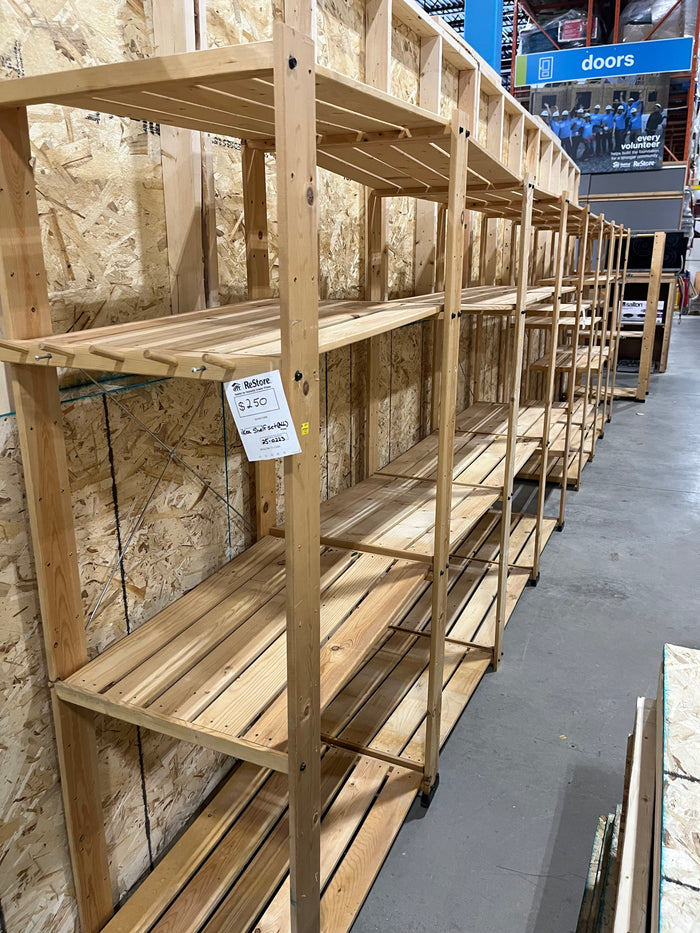 IKEA 10-Piece Wooden Storage Shelf Set